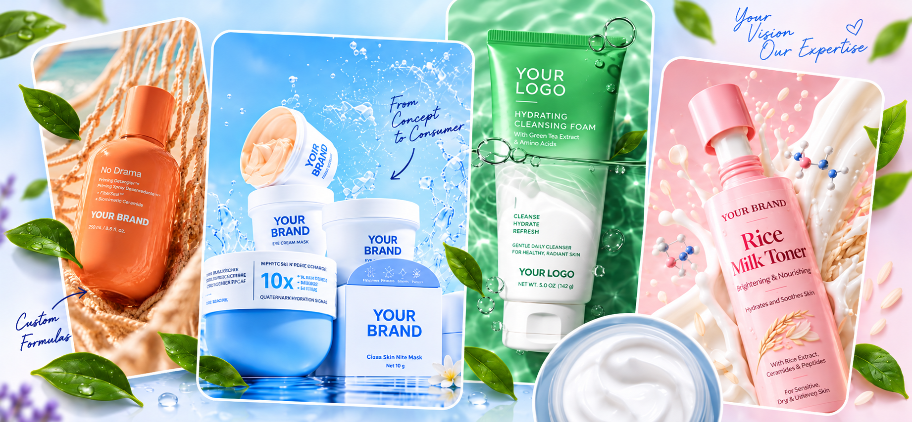 Arkana Laboratories product collage